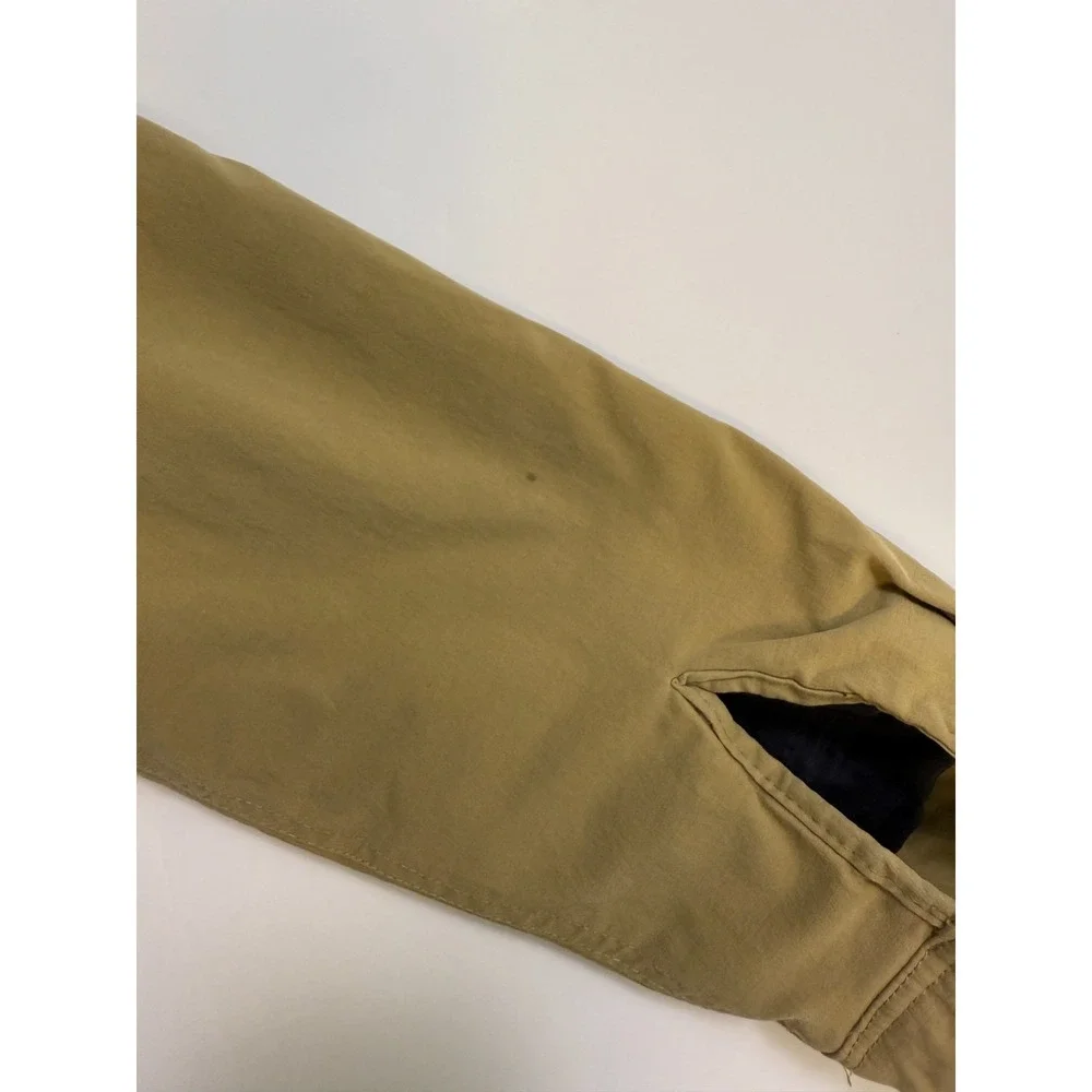 Eddie Bauer Mens S Voyager Fleece Blanket Aztec‎ Lined Jacket Tan Cowboy Western